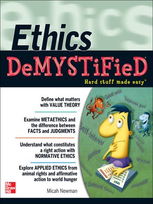 cover image of Ethics Demystified